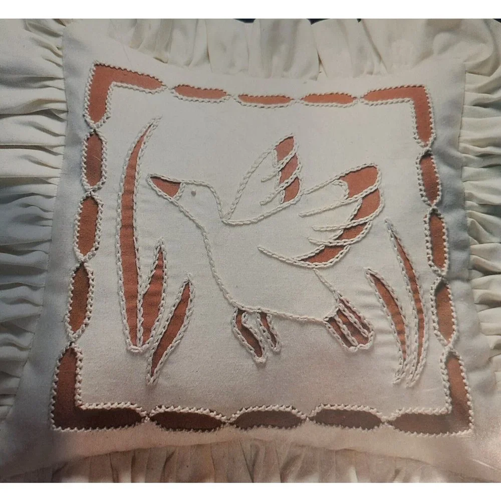 Valiant Crafts Chain Wicking Pillow Kit-#4302 Mallard New 14” X 14”